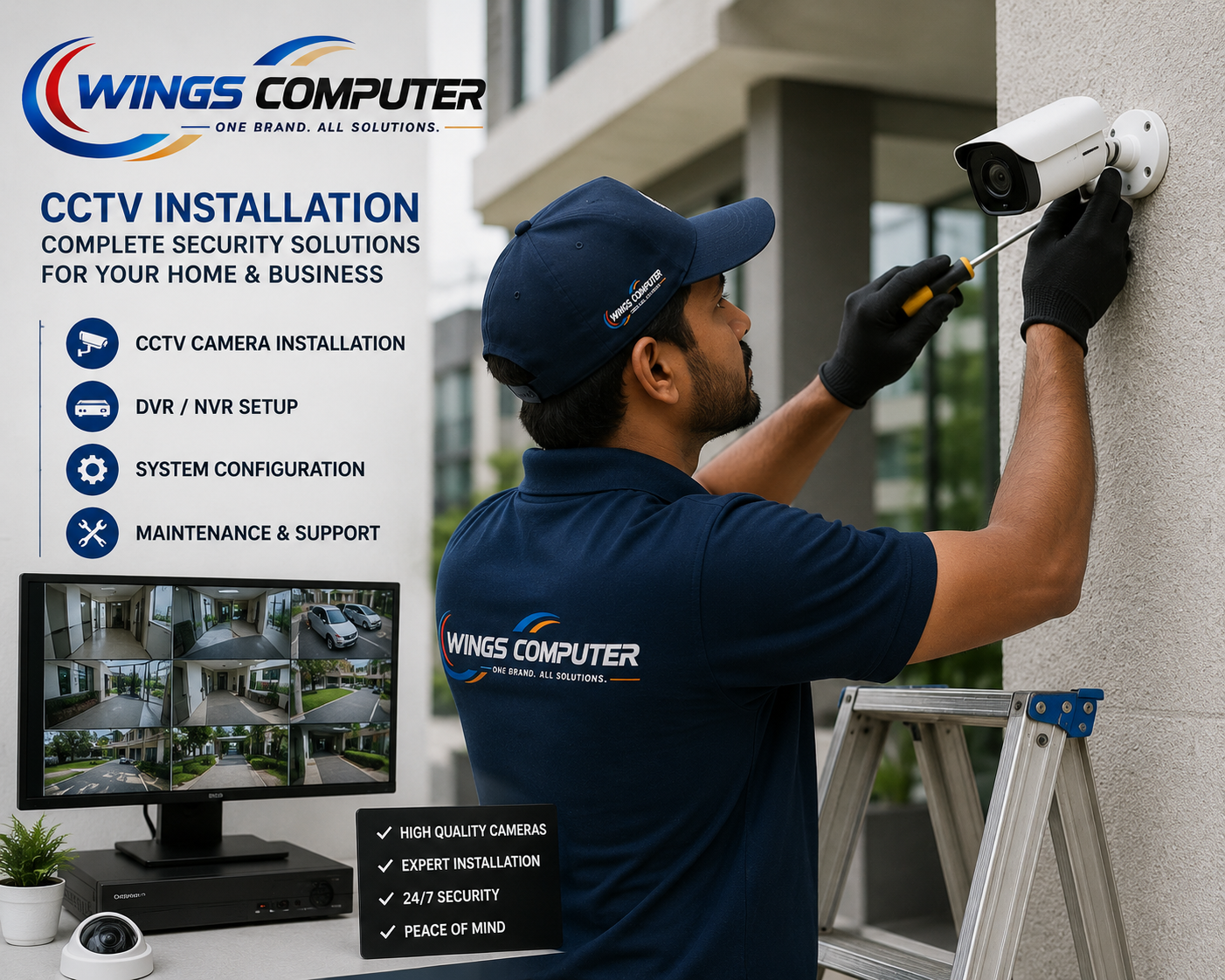 CCTV installation service